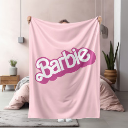 Teplá deka - Barbie