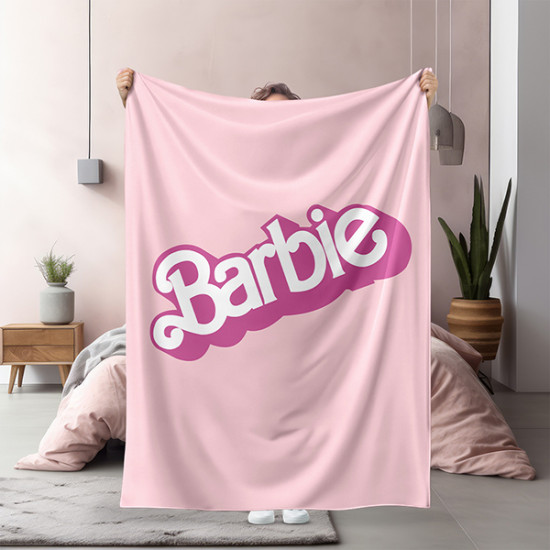 Teplá deka - Barbie