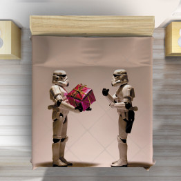 Luxusní přehoz na postel - Star Wars Christmas