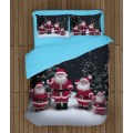 Povlečení vánoční - Santa Claus Figurines