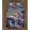 Povlečení na postel - Female Elf Tiger Warcraft