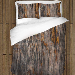Hnědé povlečení - Old Wood