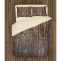 Hnědé povlečení - Old Wood