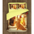 Povlečení vánoční - Christmas Kitten