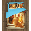 Povlečení vánoční - Christmas Kitten