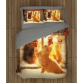 Povlečení vánoční - Christmas Kitten