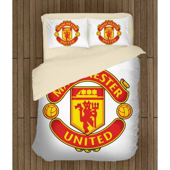 Povlečení fotbalové kluby - Manchester United White