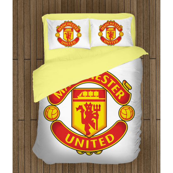 Povlečení fotbalové kluby - Manchester United White