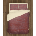 Povlečení luxusní - Wood in Burgundy