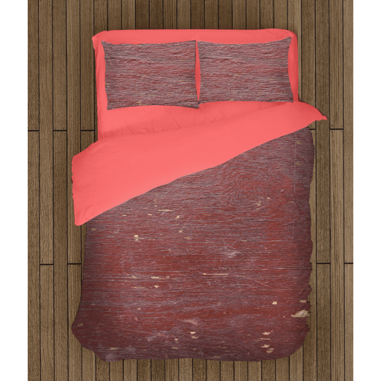 Povlečení luxusní - Wood in Burgundy