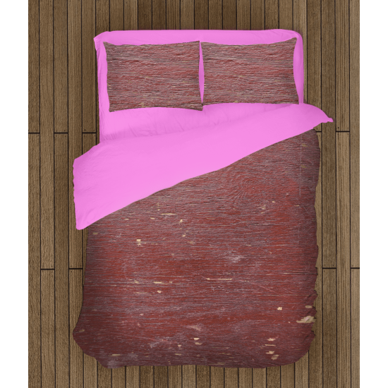 Povlečení luxusní - Wood in Burgundy