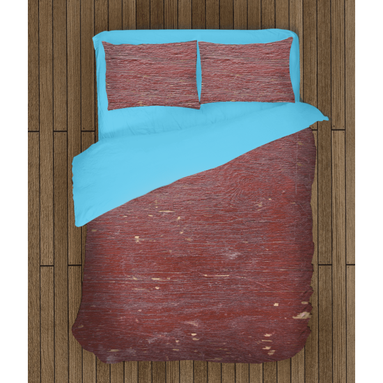 Povlečení luxusní - Wood in Burgundy