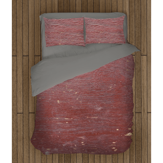 Povlečení luxusní - Wood in Burgundy