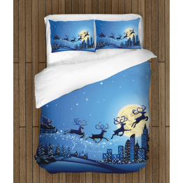 Povlečení vánoční - Santa's Sledge