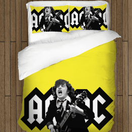 Žluté povlečení - Angus Young AC/DC