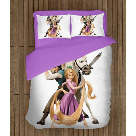 Dětské povlečení Na vlásku - Rapunzel