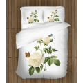 Kvalitní povlečení - White Rose And Butterflies