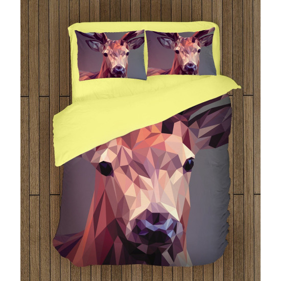 Kvalitní povlečení - Deer Geometric
