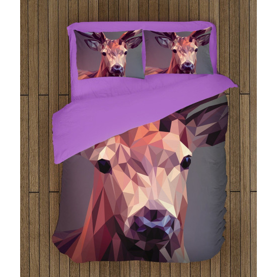 Kvalitní povlečení - Deer Geometric
