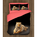 Krásné 3D povlečení - Tiger Black