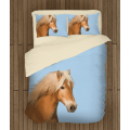 Povlečení se zvířaty - Horse Blue