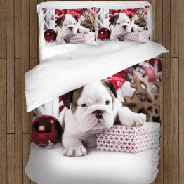 Vánoční povlečení - Christmas Puppy