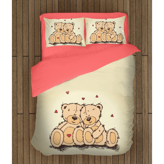 Romantické povlečení - Bears in Love