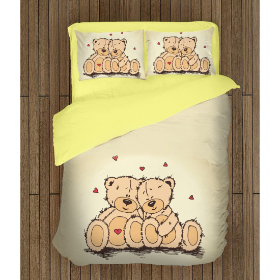 Romantické povlečení - Bears in Love