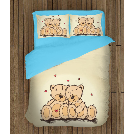 Romantické povlečení - Bears in Love