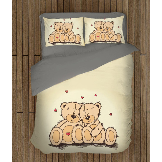 Romantické povlečení - Bears in Love