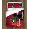Romantické povlečení - Red Wine