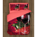 Romantické povlečení - Red Wine