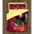 Romantické povlečení - Red Wine