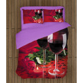 Romantické povlečení - Red Wine