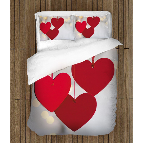 Srdíčkové povlečení - Hanging Hearts