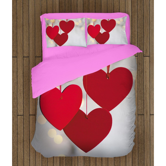 Srdíčkové povlečení - Hanging Hearts