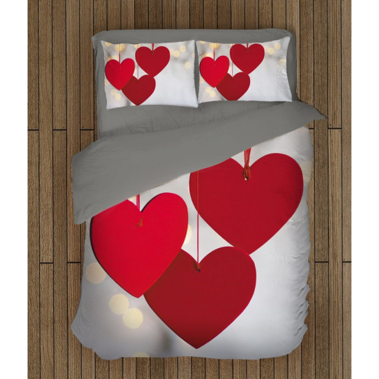 Srdíčkové povlečení - Hanging Hearts