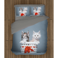 Povlečení kočky - Cats in Basket