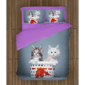 Povlečení kočky - Cats in Basket