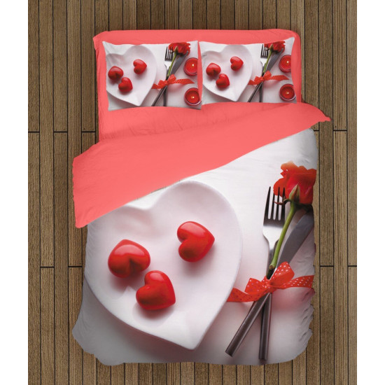 Romantické ložní prádlo - Love for breakfast