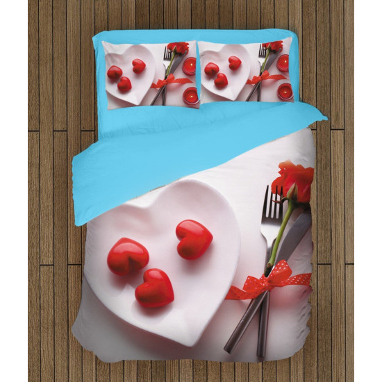 Romantické ložní prádlo - Love for breakfast