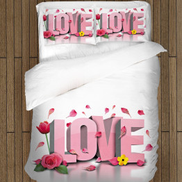 Romantické povlečení - Long Live Love