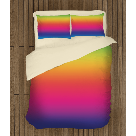 Moderní 3D povlečení - Ombre Effect