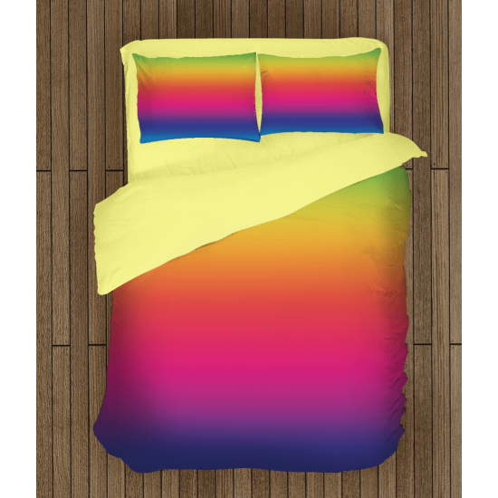 Moderní 3D povlečení - Ombre Effect