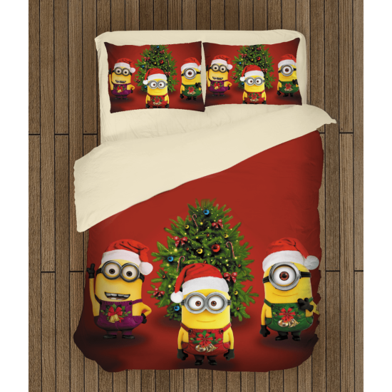 Povlečení mimoni - Christmas Minions