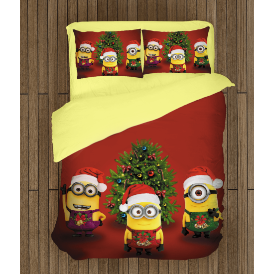Povlečení mimoni - Christmas Minions