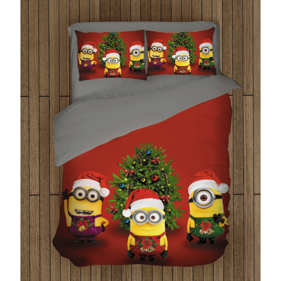 Povlečení mimoni - Christmas Minions