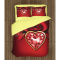 Červené romantické povlečení - Valentine Day
