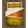 Povlečení na postel slunečnice - Sunflower Field