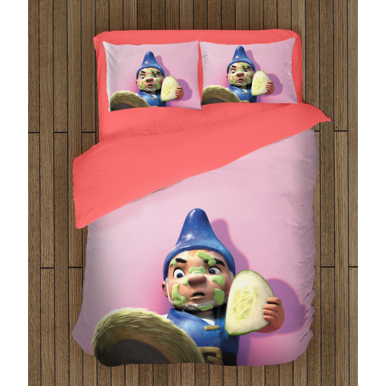 Dětské luxusní povlečení - Gnomeo and Juliet